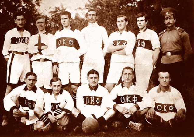 Команда "Одесский кружок "Футбол" 1910 р.