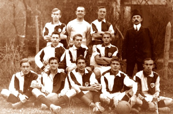 Команда "Шереметьевский кружок спорта" 1910 р.