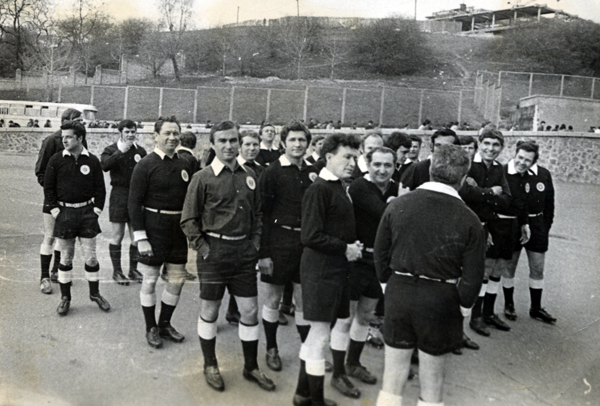 Парад відкриття сезону. Арбітри ФФК 1975