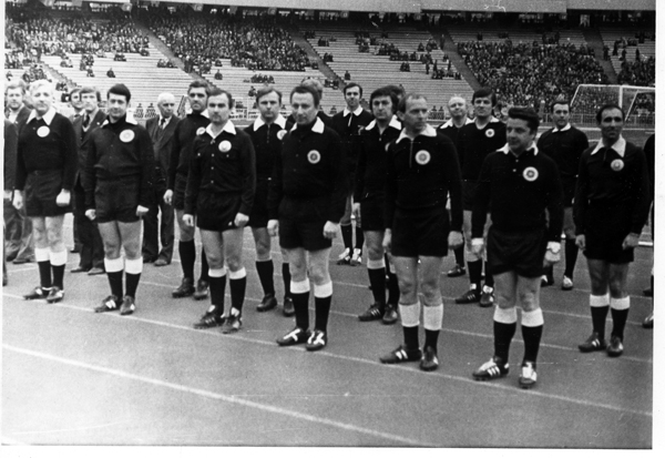 Парад відкриття сезону. Арбітри ФФК 1982