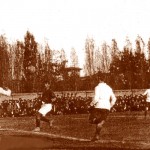 Момент матчу між збірними Петербургу та Одеси, 20.10.1913р.